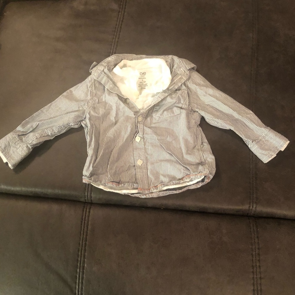 Boys 2T Striped Joe Fresh Dress Shirt
